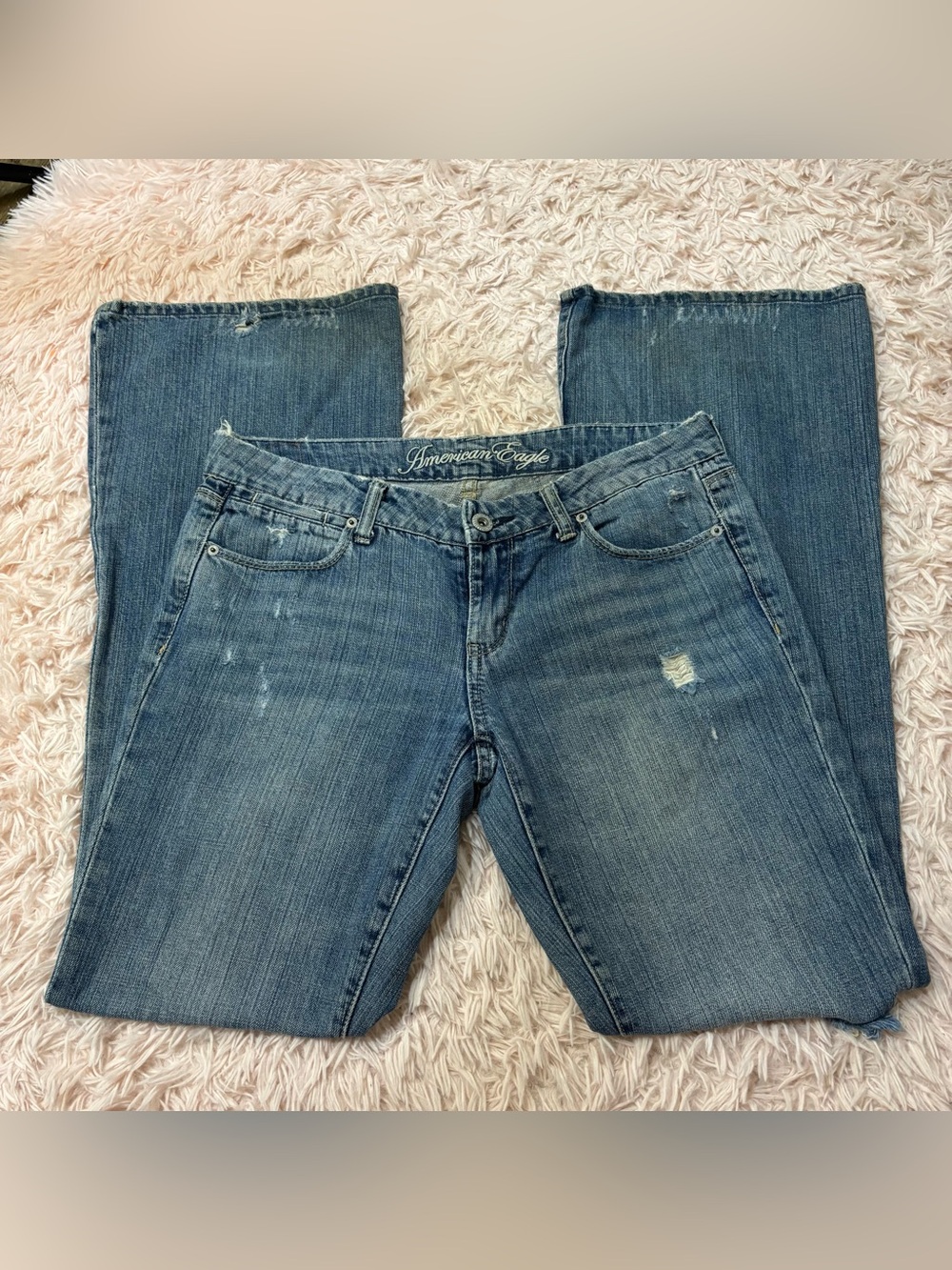 Y2K American Eagle flare jeans low rise size 8